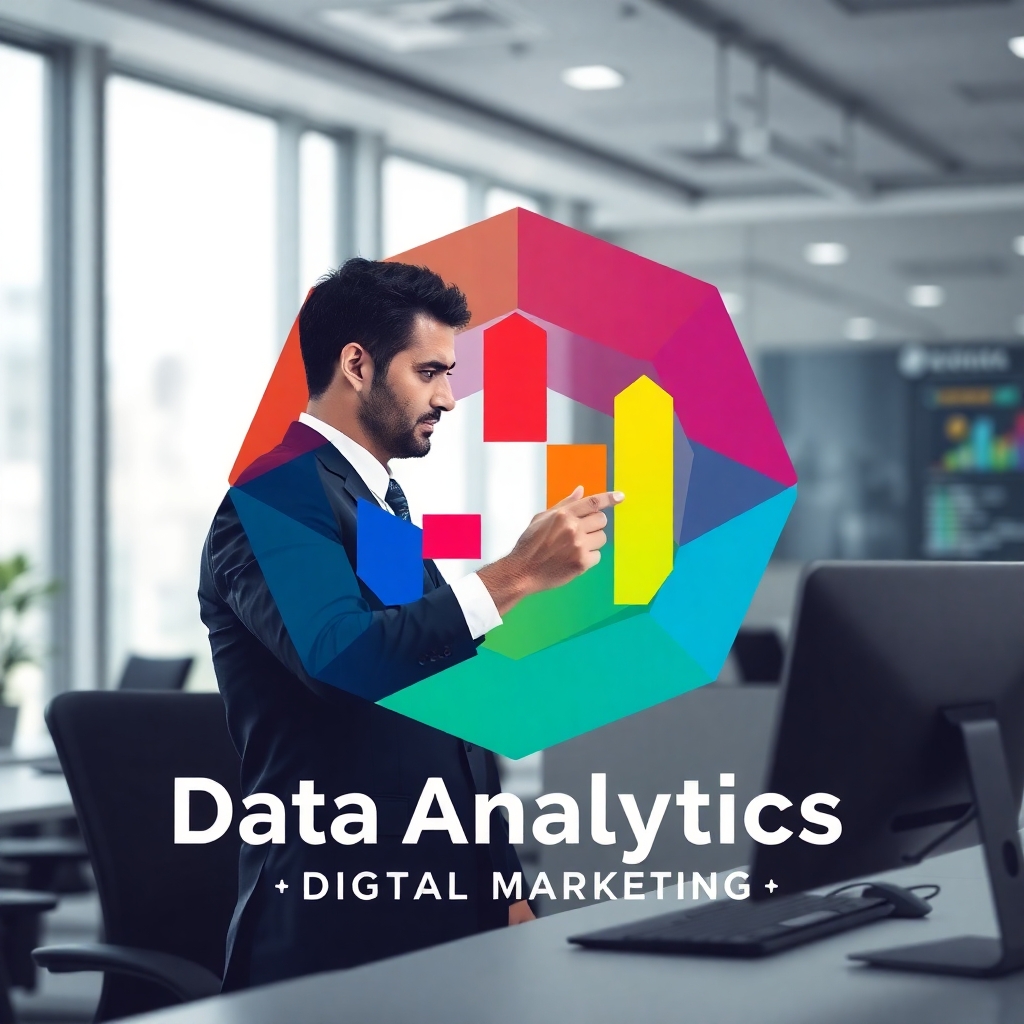 The photo of Digital Marketing Expert in Kerala, the blog is about describing Digital Marketing with Data Analystics